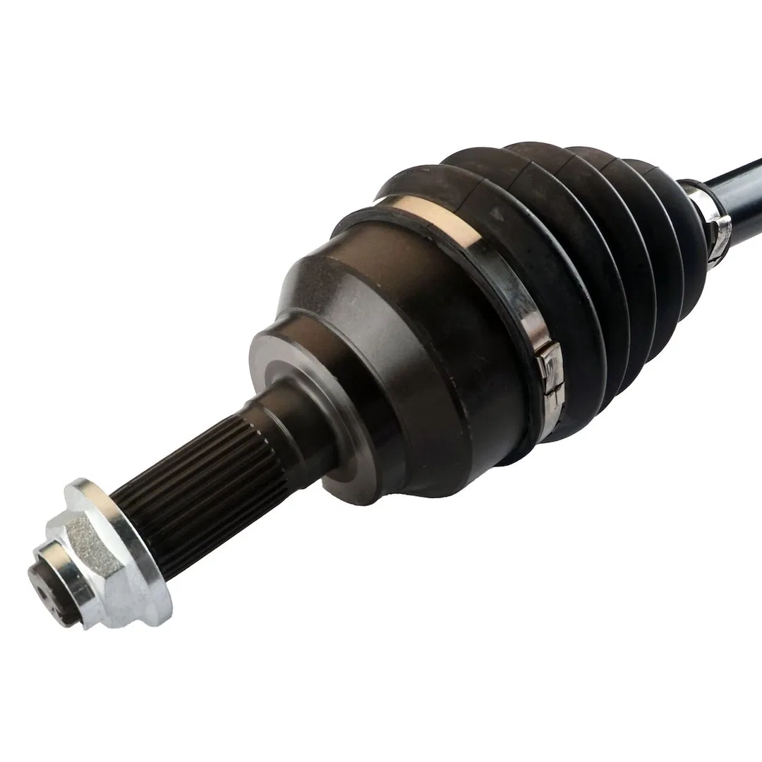 18E001L – MOOG CV Axle Shaft, OE Replacement 25 Inch Compressed Length With Axle Nut - view 2